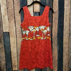 Vintage Hawaiian Martini Shannon Marie Dress